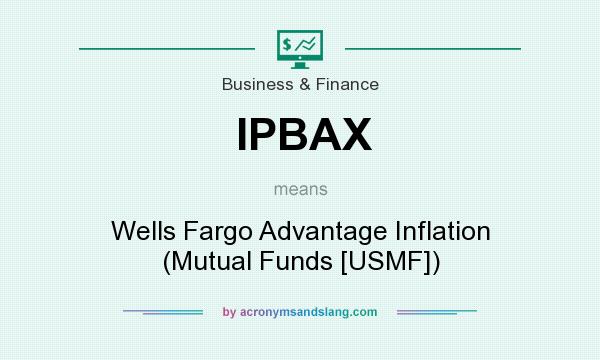 What does IPBAX mean? It stands for Wells Fargo Advantage Inflation (Mutual Funds [USMF])
