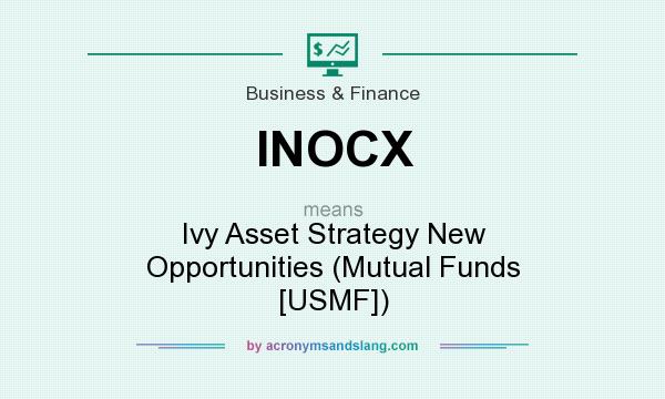 What does INOCX mean? It stands for Ivy Asset Strategy New Opportunities (Mutual Funds [USMF])