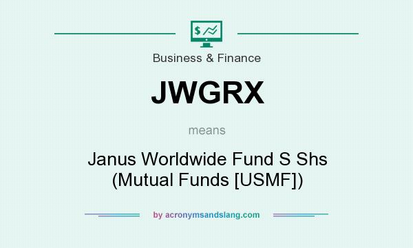 What does JWGRX mean? It stands for Janus Worldwide Fund S Shs (Mutual Funds [USMF])
