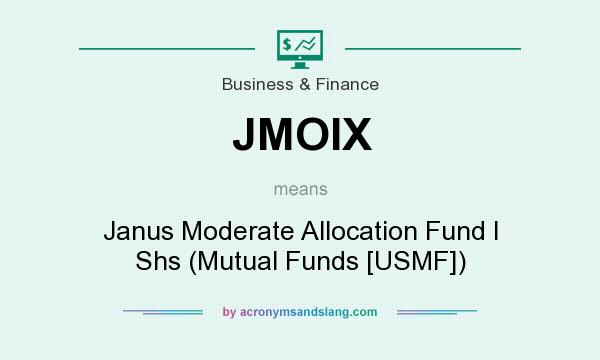 What does JMOIX mean? It stands for Janus Moderate Allocation Fund I Shs (Mutual Funds [USMF])