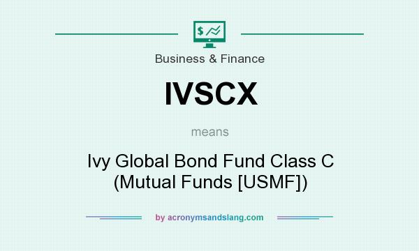 What does IVSCX mean? It stands for Ivy Global Bond Fund Class C (Mutual Funds [USMF])