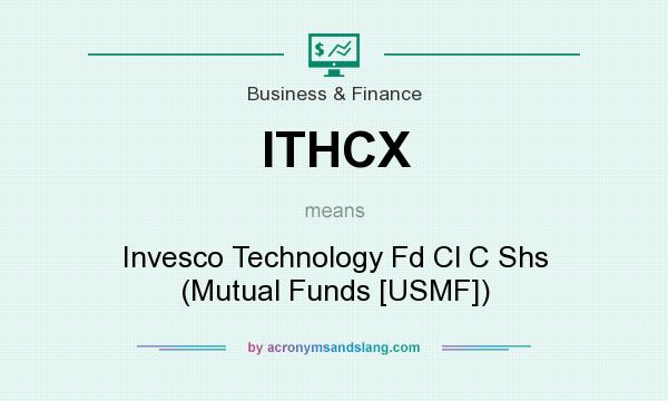What does ITHCX mean? It stands for Invesco Technology Fd Cl C Shs (Mutual Funds [USMF])