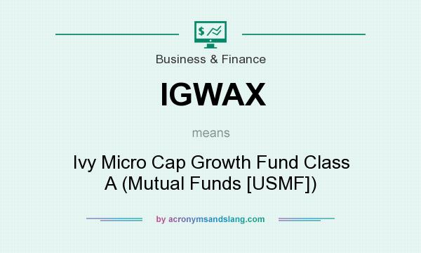 What does IGWAX mean? It stands for Ivy Micro Cap Growth Fund Class A (Mutual Funds [USMF])