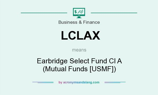 What does LCLAX mean? It stands for Earbridge Select Fund Cl A (Mutual Funds [USMF])