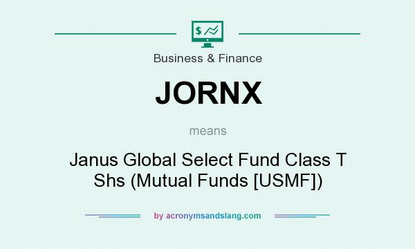 What does JORNX mean? It stands for Janus Global Select Fund Class T Shs (Mutual Funds [USMF])