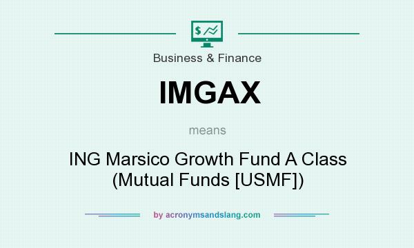 What does IMGAX mean? It stands for ING Marsico Growth Fund A Class (Mutual Funds [USMF])