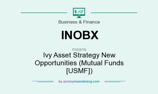 What does INOBX mean? It stands for Ivy Asset Strategy New Opportunities (Mutual Funds [USMF])