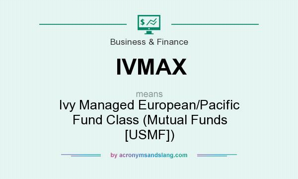 What does IVMAX mean? It stands for Ivy Managed European/Pacific Fund Class (Mutual Funds [USMF])