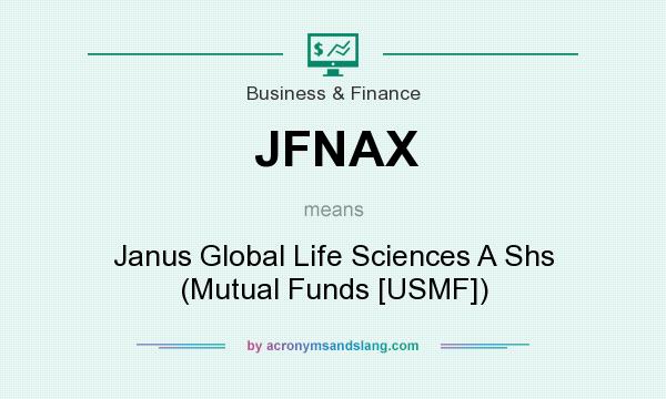 What does JFNAX mean? It stands for Janus Global Life Sciences A Shs (Mutual Funds [USMF])