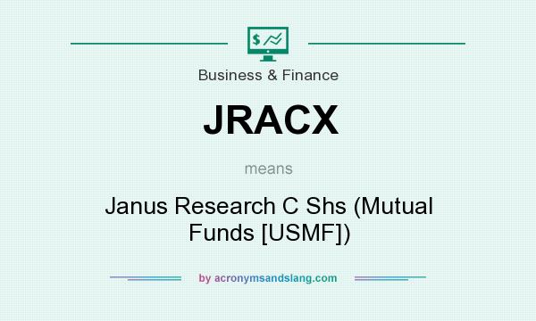 What does JRACX mean? It stands for Janus Research C Shs (Mutual Funds [USMF])