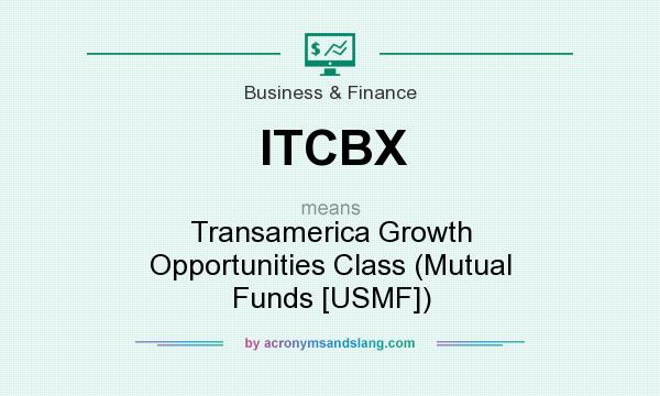 What does ITCBX mean? It stands for Transamerica Growth Opportunities Class (Mutual Funds [USMF])