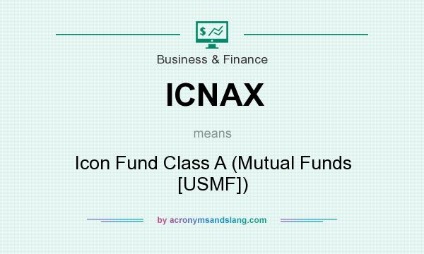 What does ICNAX mean? It stands for Icon Fund Class A (Mutual Funds [USMF])