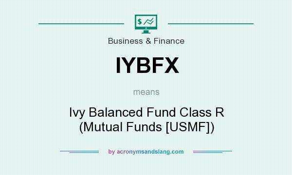 What does IYBFX mean? It stands for Ivy Balanced Fund Class R (Mutual Funds [USMF])
