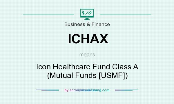 What does ICHAX mean? It stands for Icon Healthcare Fund Class A (Mutual Funds [USMF])