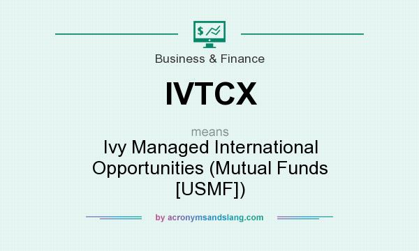 What does IVTCX mean? It stands for Ivy Managed International Opportunities (Mutual Funds [USMF])