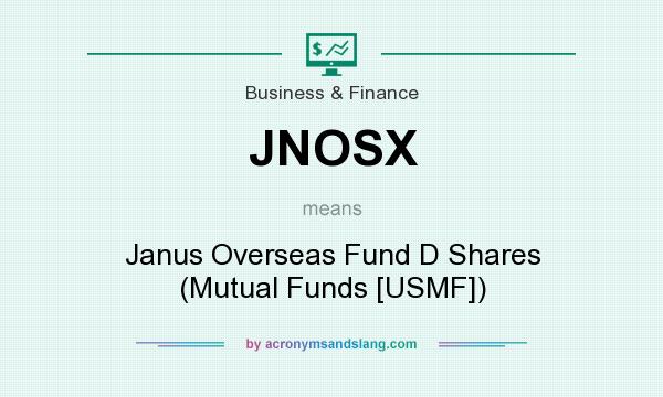 What does JNOSX mean? It stands for Janus Overseas Fund D Shares (Mutual Funds [USMF])