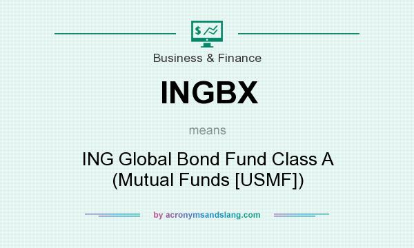 What does INGBX mean? It stands for ING Global Bond Fund Class A (Mutual Funds [USMF])