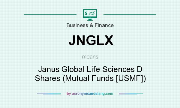What does JNGLX mean? It stands for Janus Global Life Sciences D Shares (Mutual Funds [USMF])