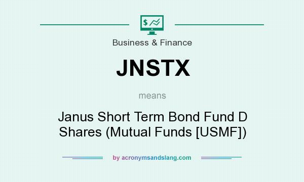 What does JNSTX mean? It stands for Janus Short Term Bond Fund D Shares (Mutual Funds [USMF])