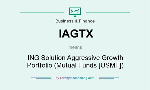 What does IAGTX mean? It stands for ING Solution Aggressive Growth Portfolio (Mutual Funds [USMF])