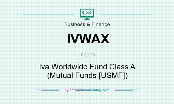 What does IVWAX mean? It stands for Iva Worldwide Fund Class A (Mutual Funds [USMF])