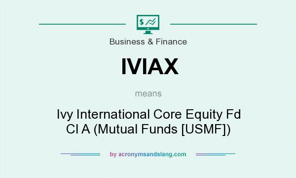 What does IVIAX mean? It stands for Ivy International Core Equity Fd Cl A (Mutual Funds [USMF])
