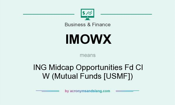 What does IMOWX mean? It stands for ING Midcap Opportunities Fd Cl W (Mutual Funds [USMF])