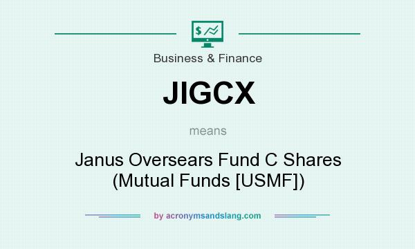 What does JIGCX mean? It stands for Janus Oversears Fund C Shares (Mutual Funds [USMF])