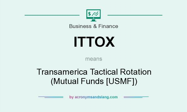 What does ITTOX mean? It stands for Transamerica Tactical Rotation (Mutual Funds [USMF])