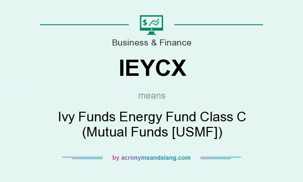 What does IEYCX mean? It stands for Ivy Funds Energy Fund Class C (Mutual Funds [USMF])