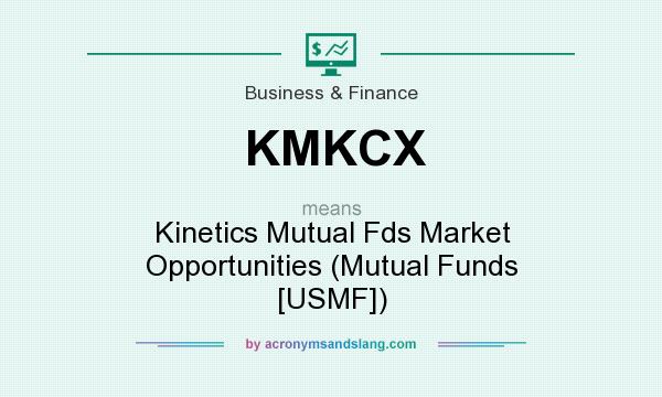 What does KMKCX mean? It stands for Kinetics Mutual Fds Market Opportunities (Mutual Funds [USMF])