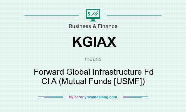 What does KGIAX mean? It stands for Forward Global Infrastructure Fd Cl A (Mutual Funds [USMF])