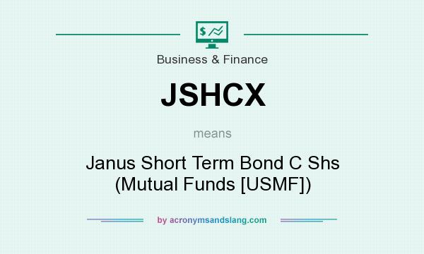 What does JSHCX mean? It stands for Janus Short Term Bond C Shs (Mutual Funds [USMF])