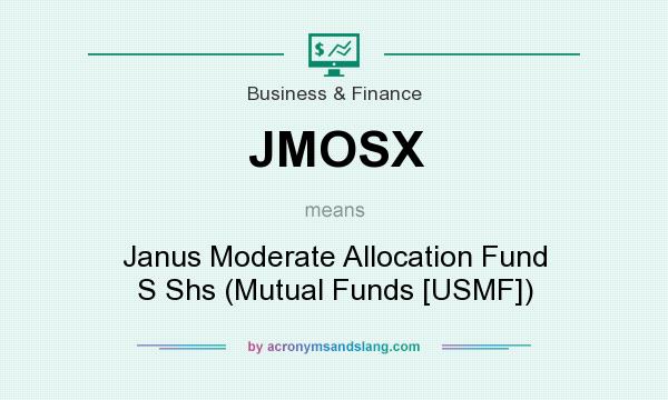 What does JMOSX mean? It stands for Janus Moderate Allocation Fund S Shs (Mutual Funds [USMF])