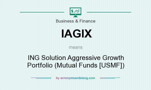 What does IAGIX mean? It stands for ING Solution Aggressive Growth Portfolio (Mutual Funds [USMF])