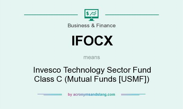 What does IFOCX mean? It stands for Invesco Technology Sector Fund Class C (Mutual Funds [USMF])