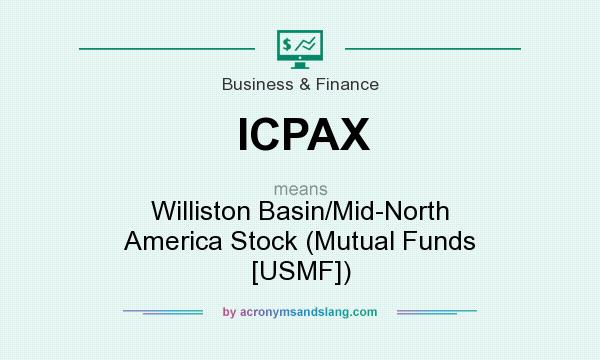 What does ICPAX mean? It stands for Williston Basin/Mid-North America Stock (Mutual Funds [USMF])