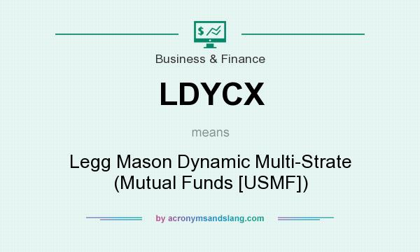 What does LDYCX mean? It stands for Legg Mason Dynamic Multi-Strate (Mutual Funds [USMF])