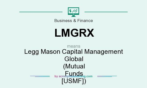 What does LMGRX mean? It stands for Legg Mason Capital Management Global (Mutual Funds [USMF])