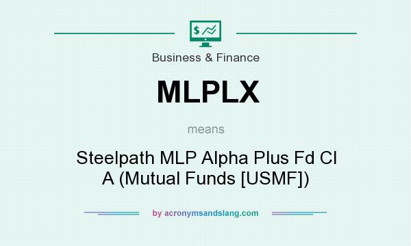What does MLPLX mean? It stands for Steelpath MLP Alpha Plus Fd Cl A (Mutual Funds [USMF])