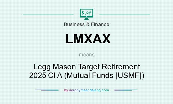 What does LMXAX mean? It stands for Legg Mason Target Retirement 2025 Cl A (Mutual Funds [USMF])
