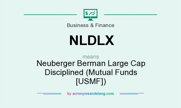 What does NLDLX mean? It stands for Neuberger Berman Large Cap Disciplined (Mutual Funds [USMF])