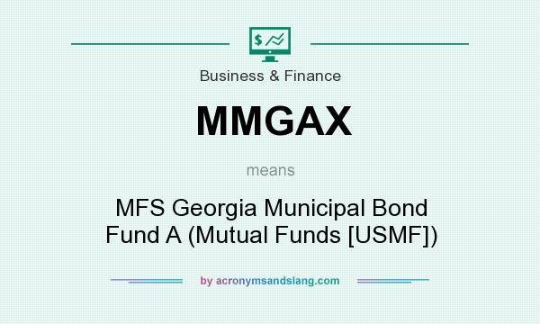What does MMGAX mean? It stands for MFS Georgia Municipal Bond Fund A (Mutual Funds [USMF])
