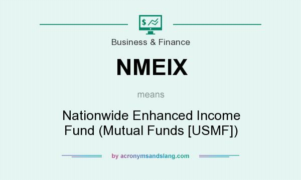 What does NMEIX mean? It stands for Nationwide Enhanced Income Fund (Mutual Funds [USMF])