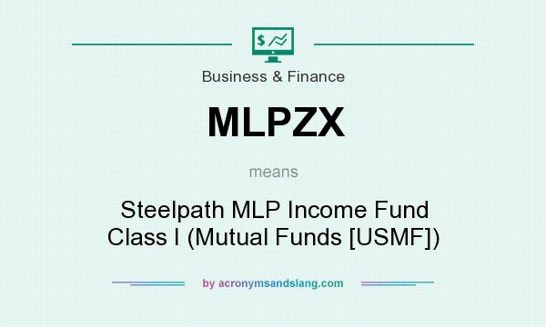What does MLPZX mean? It stands for Steelpath MLP Income Fund Class I (Mutual Funds [USMF])