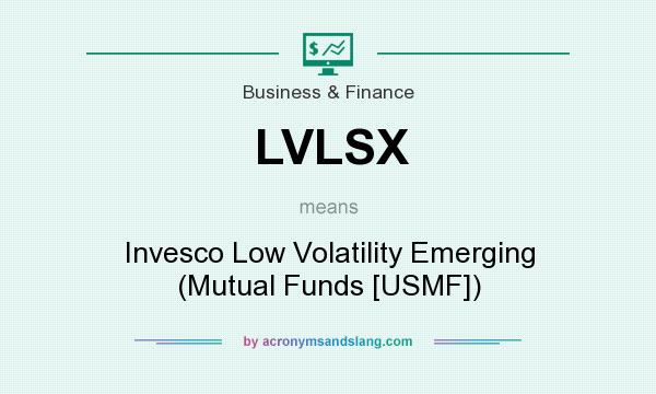 What does LVLSX mean? It stands for Invesco Low Volatility Emerging (Mutual Funds [USMF])