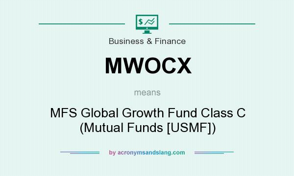 What does MWOCX mean? It stands for MFS Global Growth Fund Class C (Mutual Funds [USMF])
