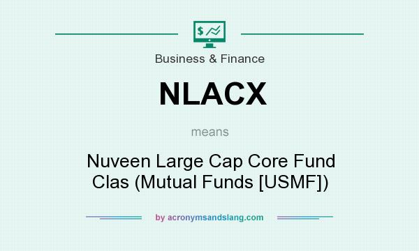 What does NLACX mean? It stands for Nuveen Large Cap Core Fund Clas (Mutual Funds [USMF])