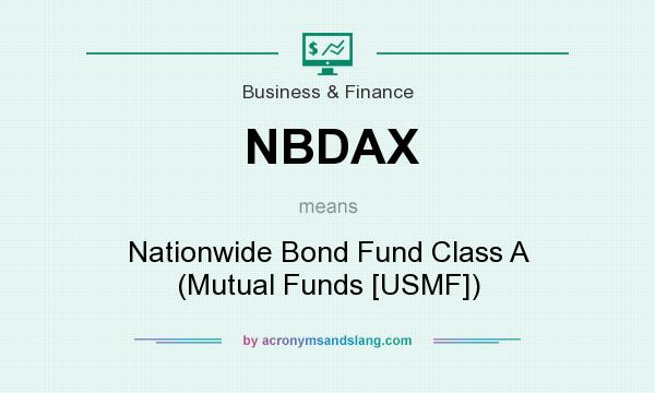 What does NBDAX mean? It stands for Nationwide Bond Fund Class A (Mutual Funds [USMF])