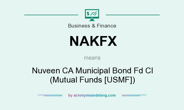 What does NAKFX mean? It stands for Nuveen CA Municipal Bond Fd Cl (Mutual Funds [USMF])